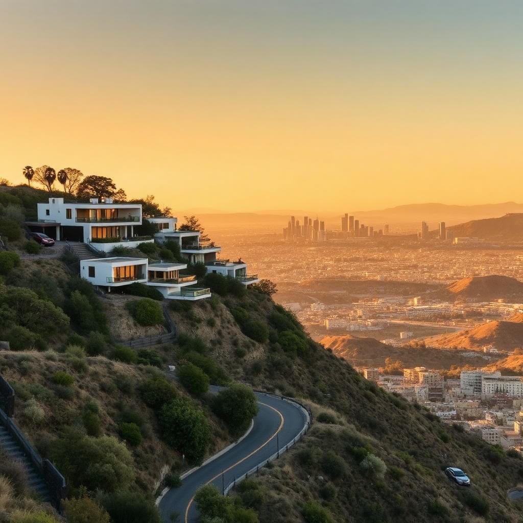 Hollywood Hills East community in Los Angeles