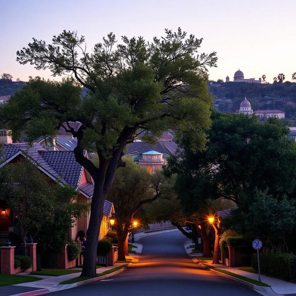 Los Feliz community in Los Angeles